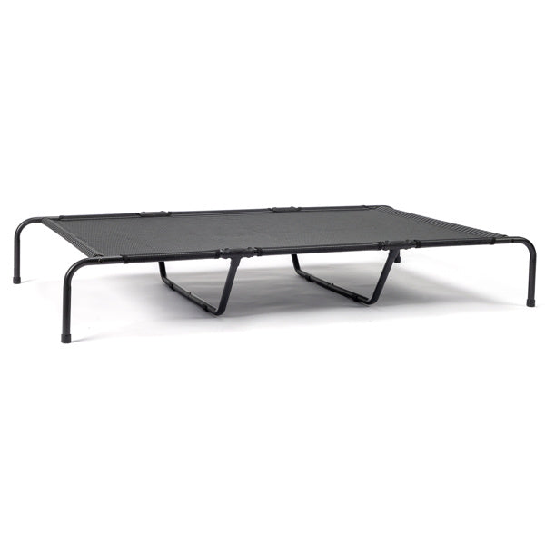 JMT-624138 Elevated Dog Bed for Large Breeds - Durable Textilene Mesh & Powder-Coated Steel Frame - Indoor/Outdoor Use - Easy to Clean, Supports Up to 175 lbs