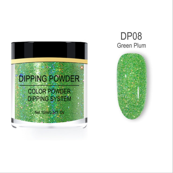 JMT-624138 Laser Glitter Nail Powder for Natural and Artificial Nails - Easy Application, Durable Finish