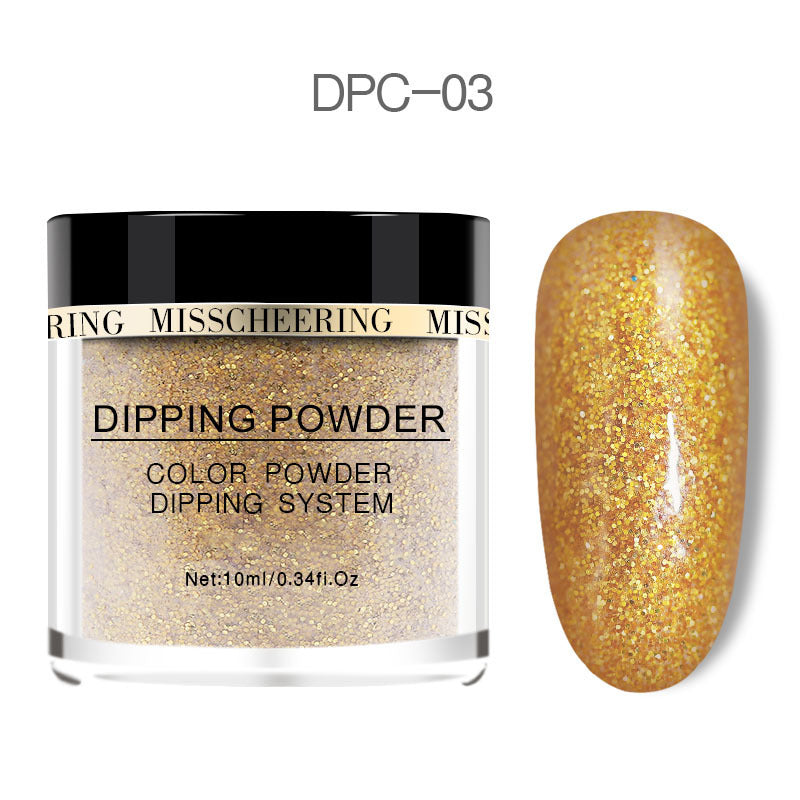 JMT-624138 Laser Glitter Nail Powder for Natural and Artificial Nails - Easy Application, Durable Finish