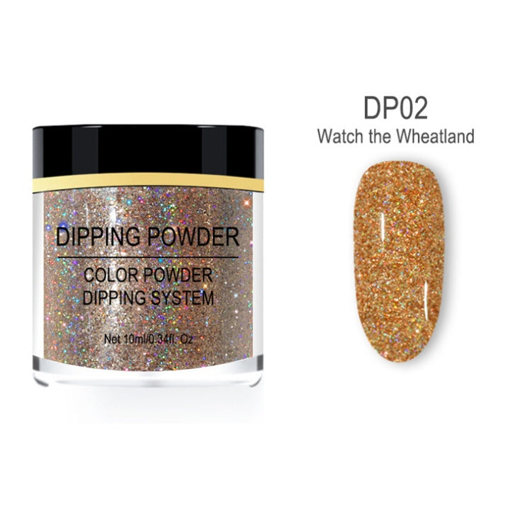 JMT-624138 Laser Glitter Nail Powder for Natural and Artificial Nails - Easy Application, Durable Finish
