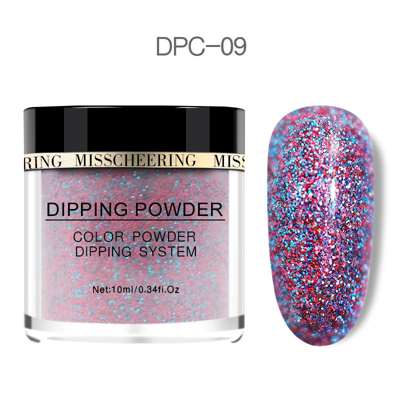 JMT-624138 Laser Glitter Nail Powder for Natural and Artificial Nails - Easy Application, Durable Finish