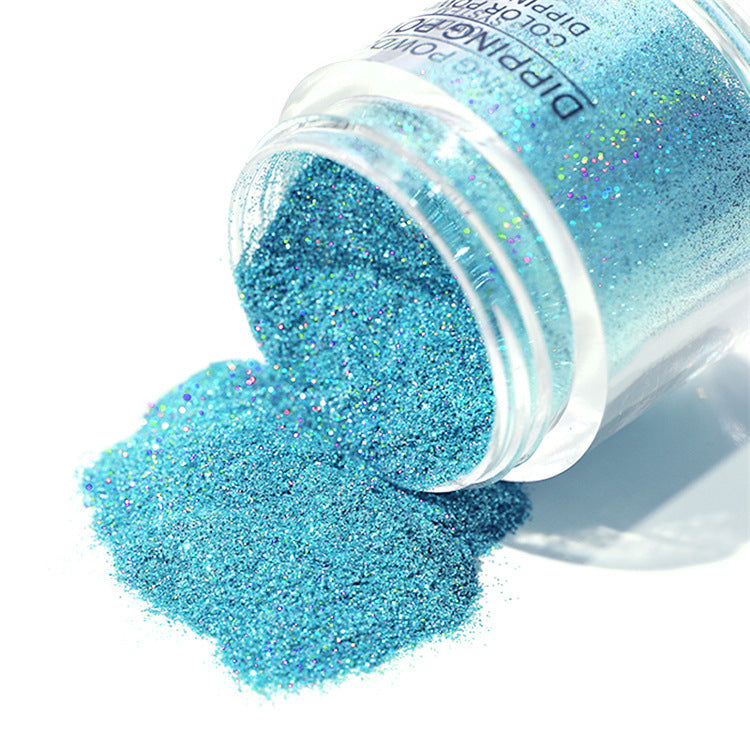 JMT-624138 Laser Glitter Nail Powder for Natural and Artificial Nails - Easy Application, Durable Finish