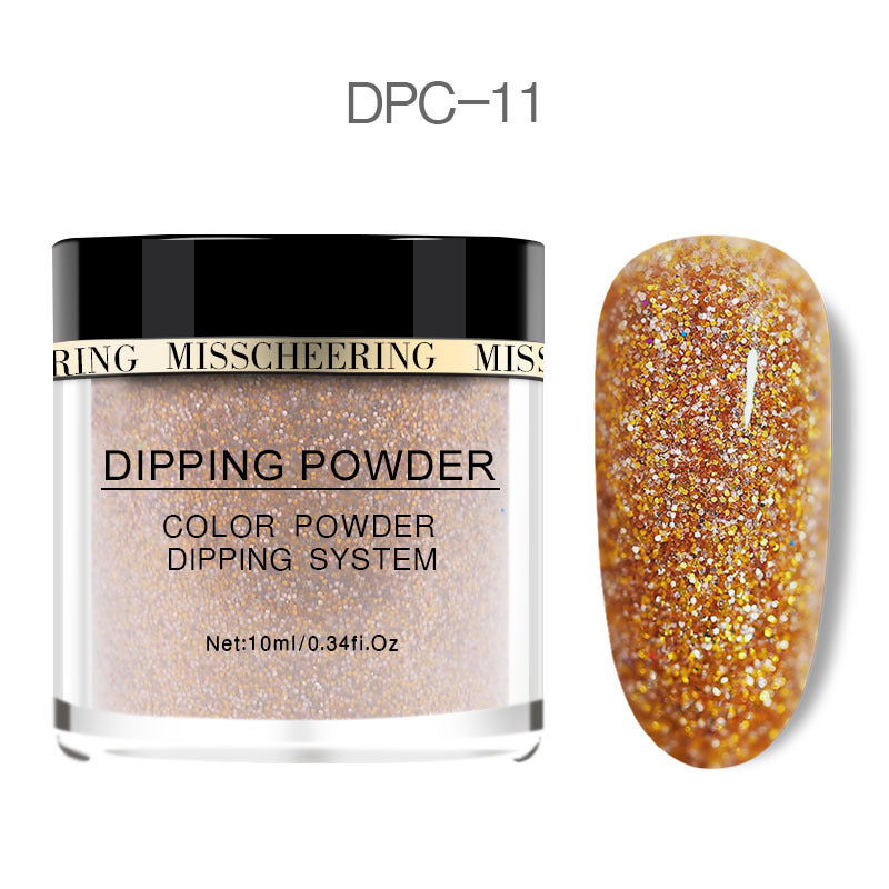 JMT-624138 Laser Glitter Nail Powder for Natural and Artificial Nails - Easy Application, Durable Finish