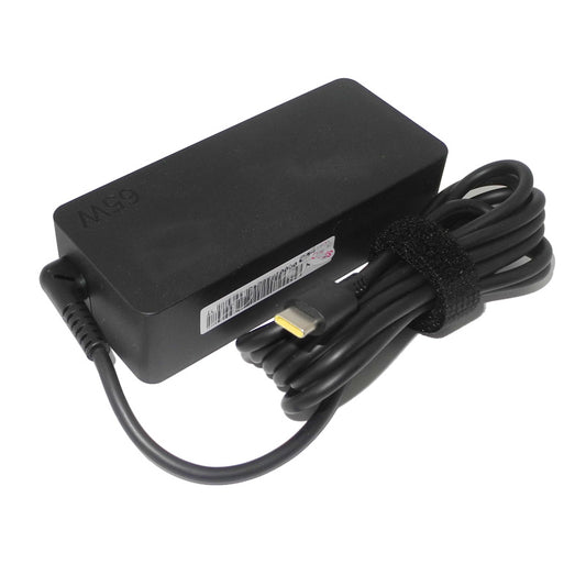 JMT-624458 USB Type-C AC Power Adapter Charger for ThinkPad X1 Carbon, Yoga 5, X270, X280, T580, P51s, P52s, E480, E470 - 65W, 20V, 3.25A