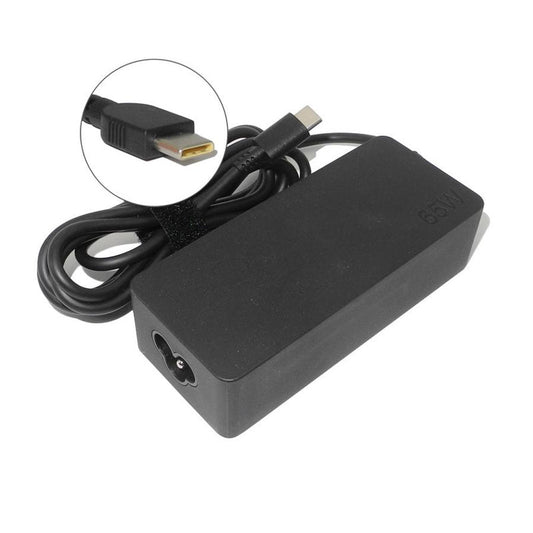 JMT-624458 USB Type-C AC Power Adapter Charger for ThinkPad X1 Carbon, Yoga 5, X270, X280, T580, P51s, P52s, E480, E470 - 65W, 20V, 3.25A