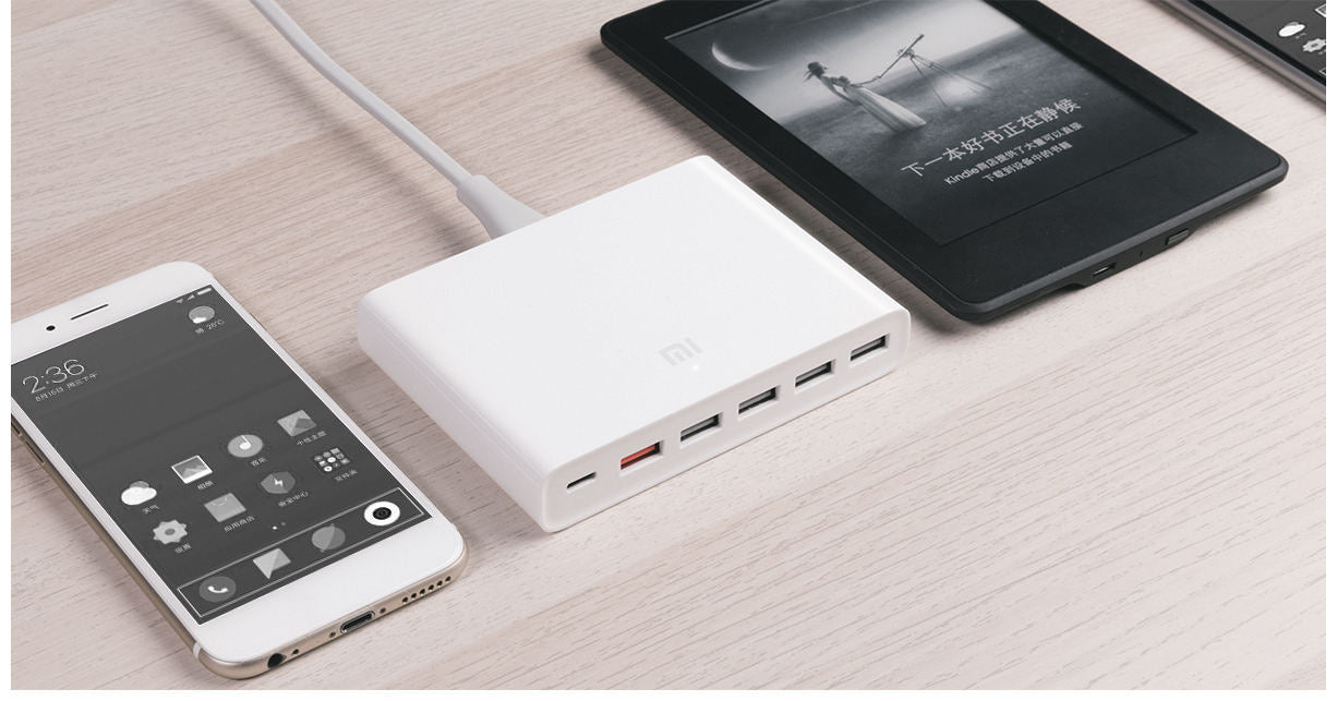 JMT-624522 USB Fast Charging Dock with Multiple Ports - Model CDQ06ZM, Compatible with Various Devices