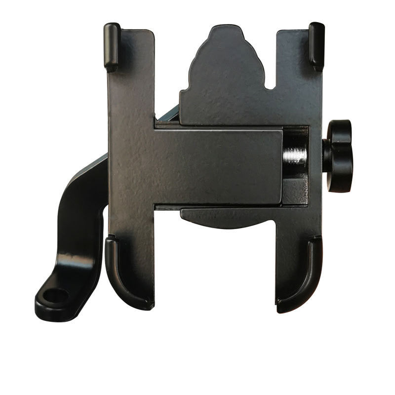 JMT-624842 Mobile Phone Navigation Bracket for Bicycle and Motorcycle - Fits 5 to 7.12 Inch Devices, Silicone and Metal Construction