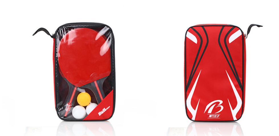 JMT-624906 Table Tennis Racket Set with Storage Bag - Ideal for Players of All Levels