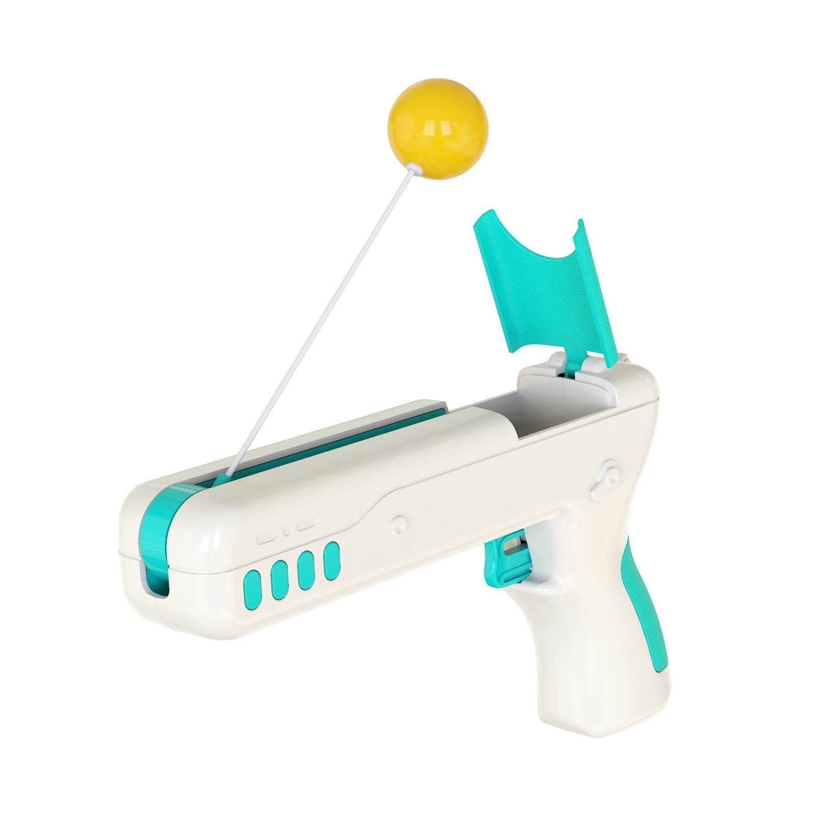 JMT-624970 Interactive Cat Feather Teaser Toy with Colorful Balls