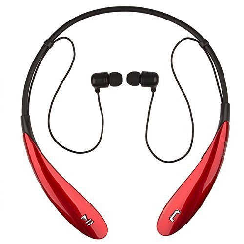 JMT-624970 Wireless Bluetooth Neckband Headset with Call Function and Voice Control - Stereo Sound, 10m Range, Multi-Point Connection