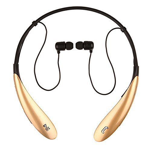 JMT-624970 Wireless Bluetooth Neckband Headset with Call Function and Voice Control - Stereo Sound, 10m Range, Multi-Point Connection