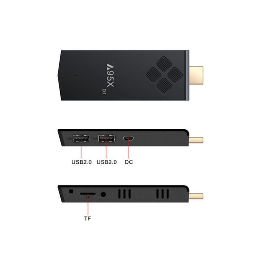 JMT-625162 Android 8.1 4K HD Set-Top Box with 2GB RAM and 16GB Storage