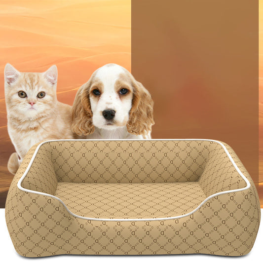JMT-625290 Waterproof Dog Bed with Bite and Scratch Resistance, Removable and Washable Cover, Suitable for All Seasons, Available in Multiple Sizes
