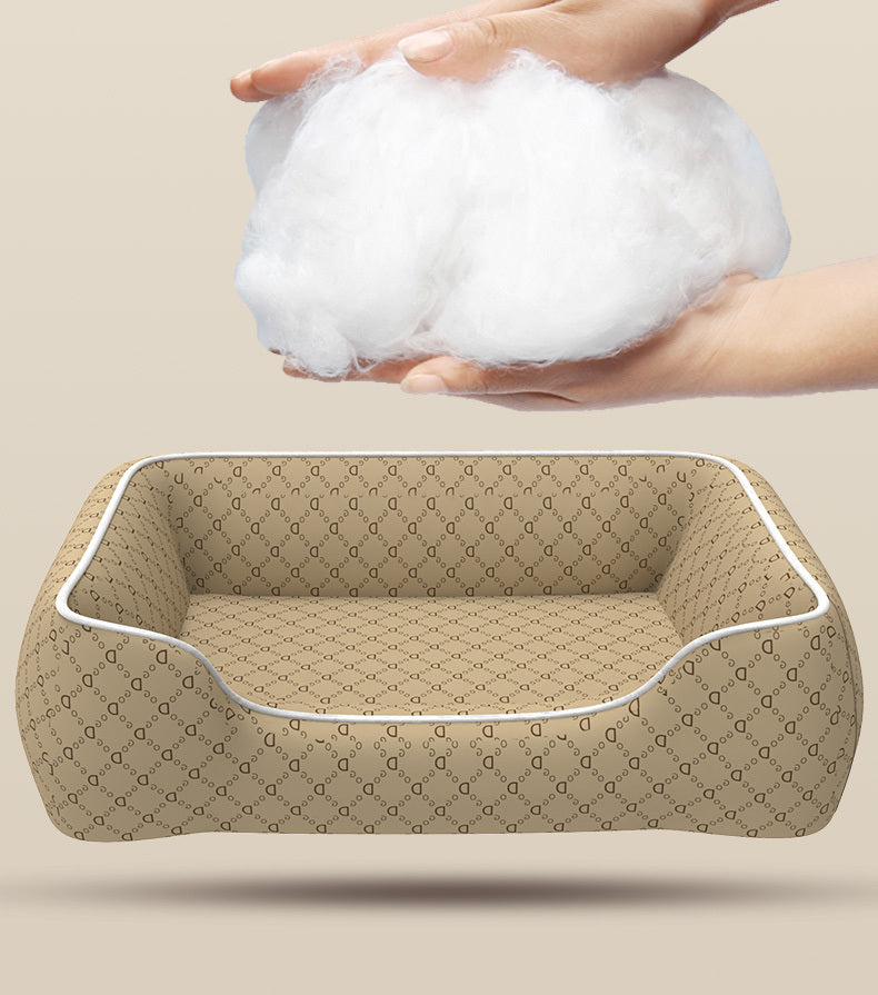 JMT-625290 Waterproof Dog Bed with Bite and Scratch Resistance, Removable and Washable Cover, Suitable for All Seasons, Available in Multiple Sizes