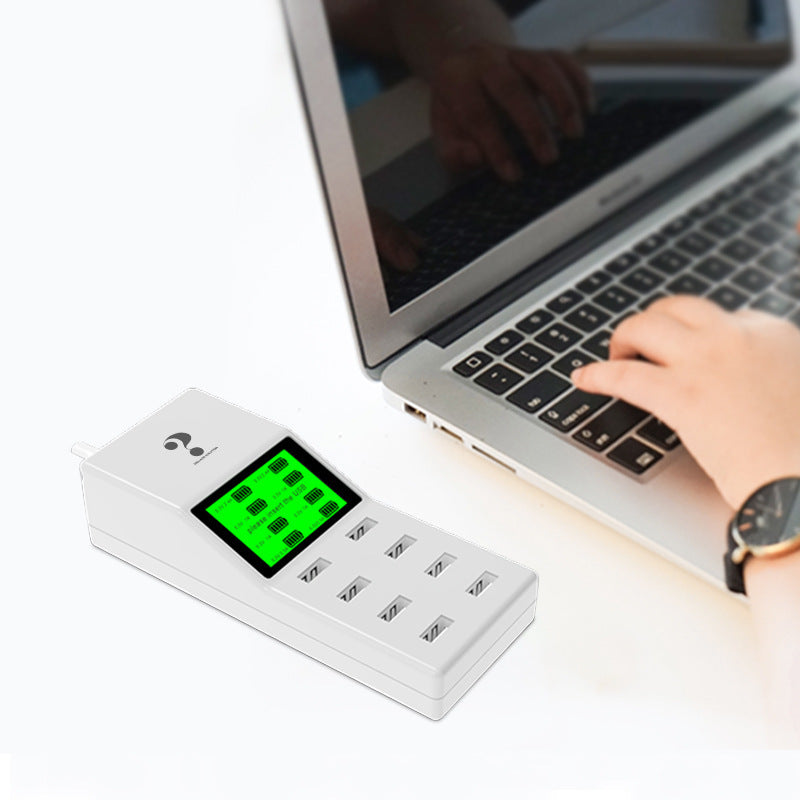 JMT-625674 Multi-Port Smart USB Charger with 40W Power Output for Mobile Devices and Accessories