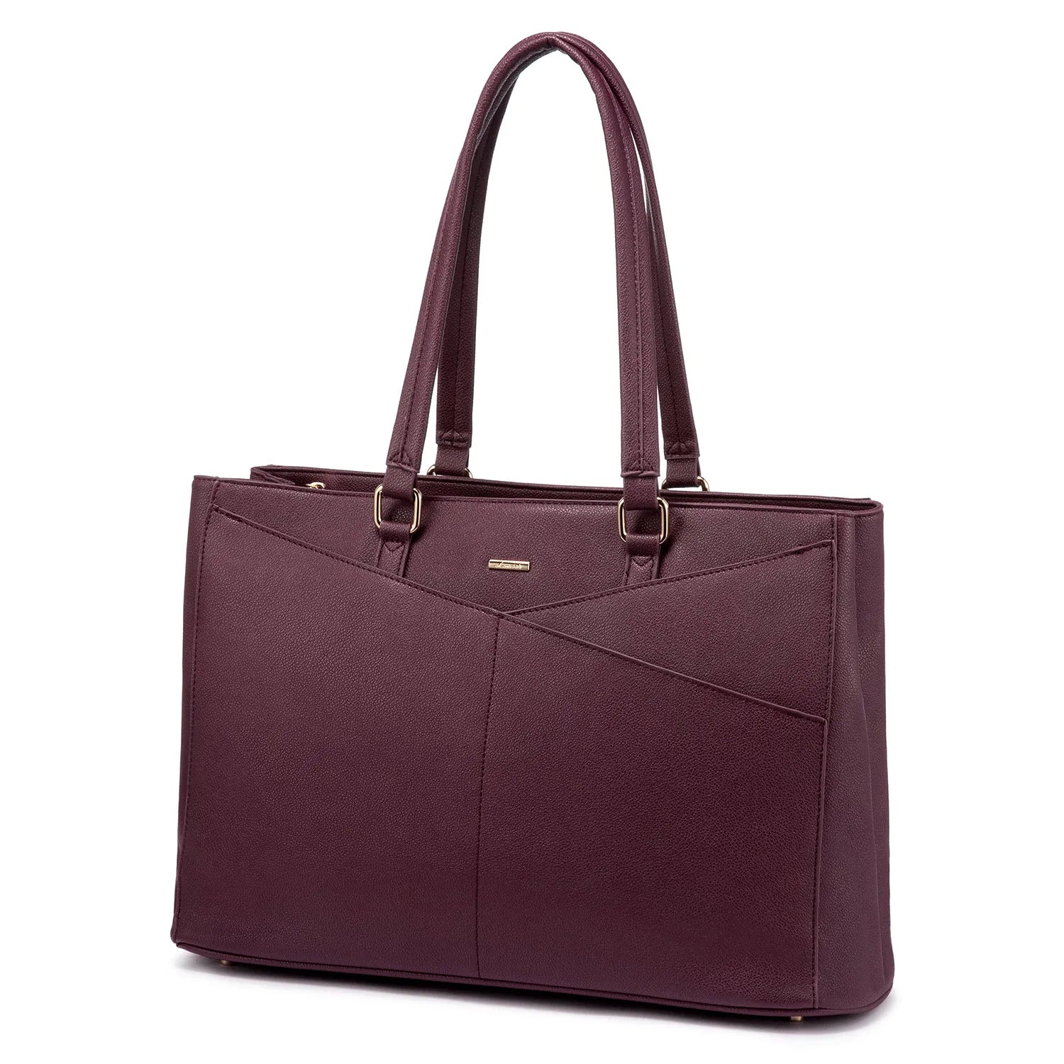 JMT-625802 Elegant 15.6 Inch Laptop Handbag for Women - Stylish Office and Business Tote with Large Capacity