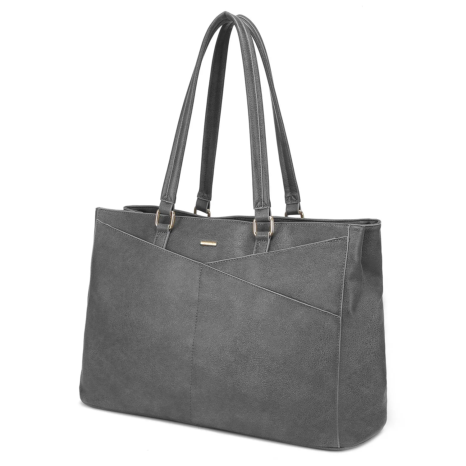 JMT-625802 Elegant 15.6 Inch Laptop Handbag for Women - Stylish Office and Business Tote with Large Capacity