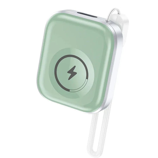 JMT-625802 Portable Magnetic Charger for iWatch Series 7, 6, 5, 4, 3 - Type C USB Mini Charging Cable