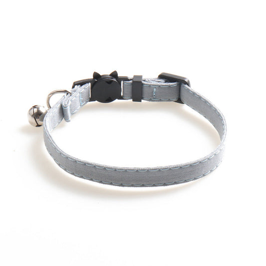 JMT-625802 Solid Color Cloth Pet Collar - 1.0*28CM, Available in Four Colors