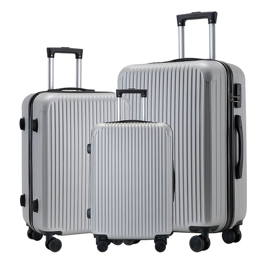 JMT-625866 Custom ABS Trolley Carry-on Luggage Set – 20, 24, 28 Inch Travel Options