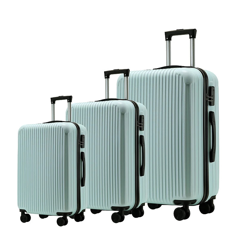 JMT-625866 Custom ABS Trolley Carry-on Luggage Set – 20, 24, 28 Inch Travel Options