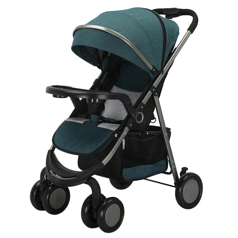 JMT-625994 Luxury Compact Lightweight Baby Pushchair with Integrated Dinner Plate for Travel