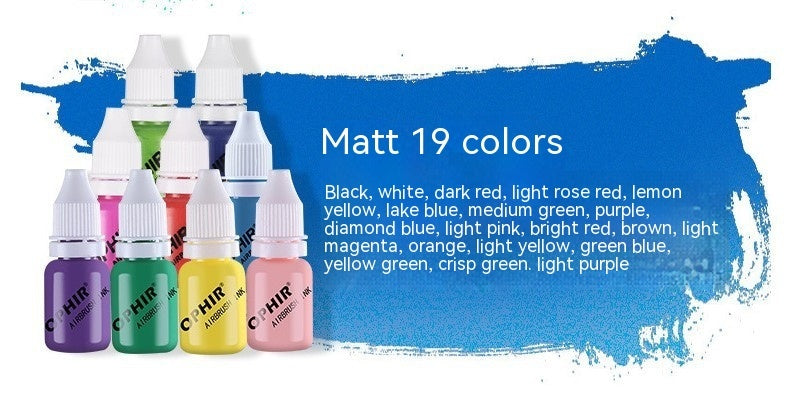 JMT-626570 Multi-Color Water-Based Acrylic Paint Spray Pen for Nail Art and Model Painting