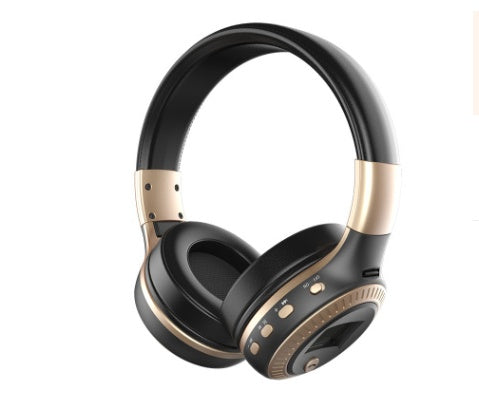 JMT-626634 High-Fidelity Wireless Bluetooth Headset with FM, Microphone, and TF Card Support