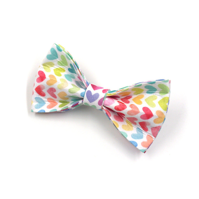 JMT-626634 Stylish Dog Collar and Leash Set with Bow - Adjustable Size Options Available