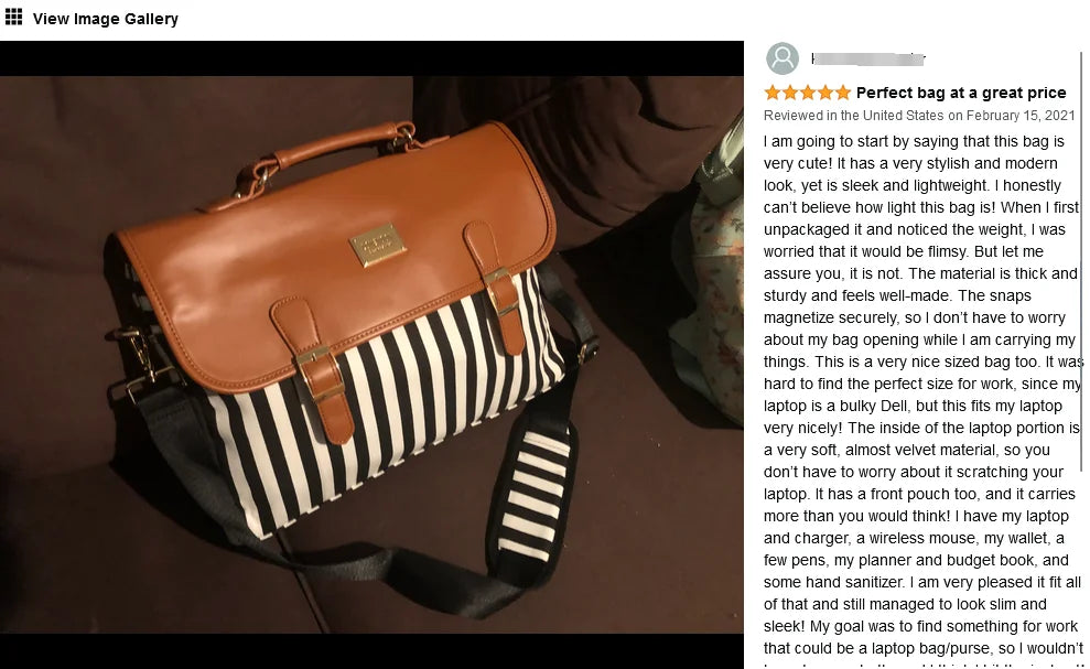 JMT-626954 Stylish PU Leather Waterproof Laptop Bag for Office Use - Tote Messenger Briefcase