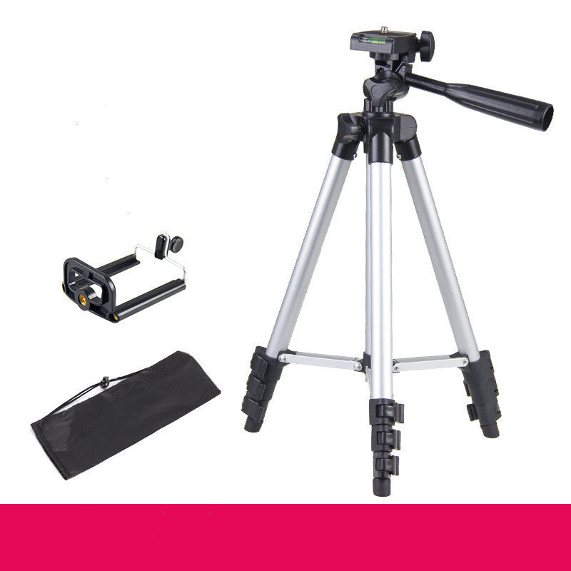 JMT-627146 Adjustable Aluminum Alloy Telescopic Tripod Stand with U-Shaped Clip - Multiple Heights Available
