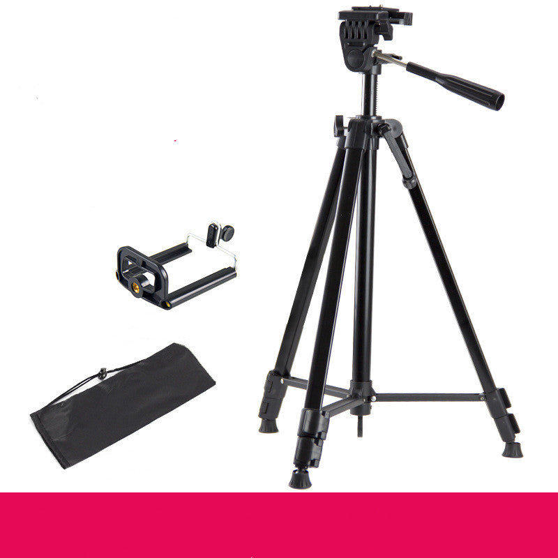 JMT-627146 Adjustable Aluminum Alloy Telescopic Tripod Stand with U-Shaped Clip - Multiple Heights Available