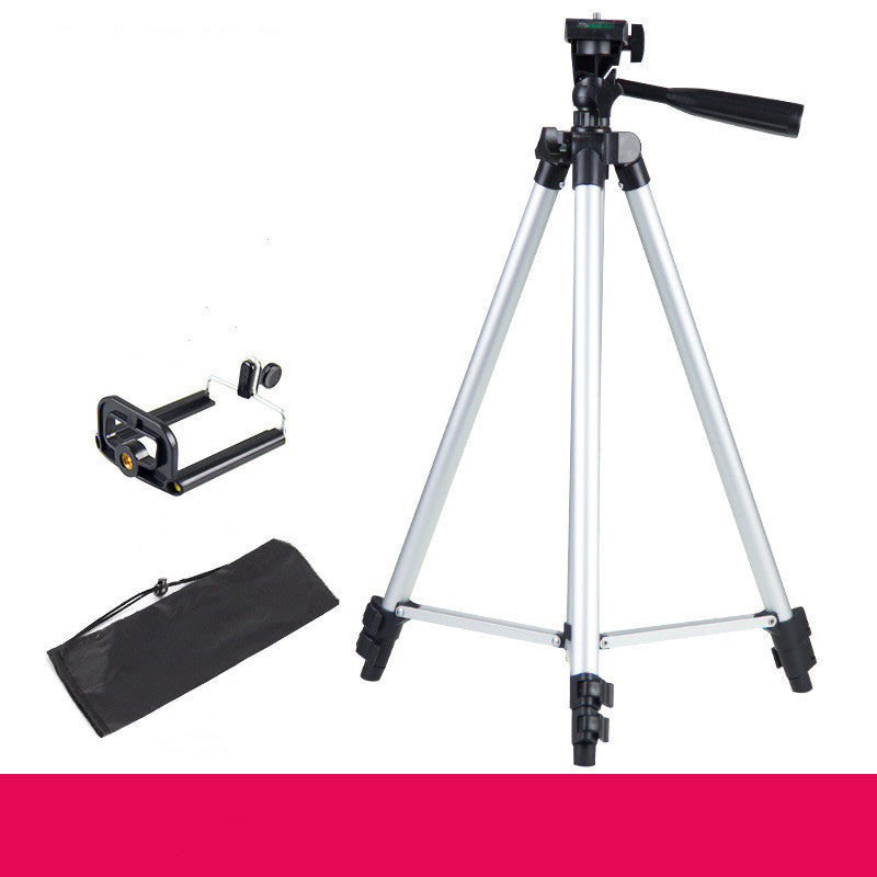 JMT-627146 Adjustable Aluminum Alloy Telescopic Tripod Stand with U-Shaped Clip - Multiple Heights Available