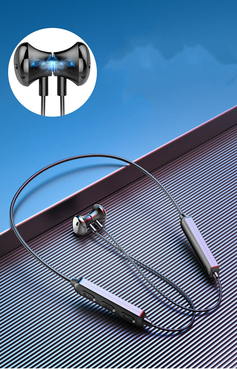 JMT-627274 Bluetooth Neckband Headset for Sports and Running with Long Battery Life and Comfortable Fit