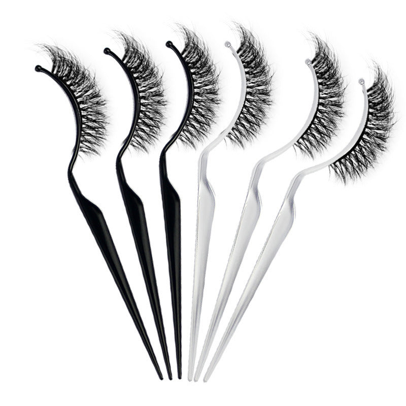 JMT-627402 Eyelash Try-On Device with Display Stand and Plastic Stick for Grafting False Eyelashes