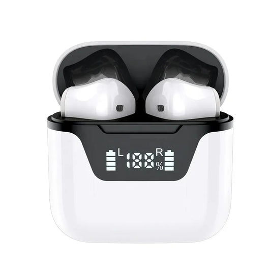 JMT-627466 Wireless Bluetooth Stereo Headset with LCD Display and Built-in Power Bank - Model J101