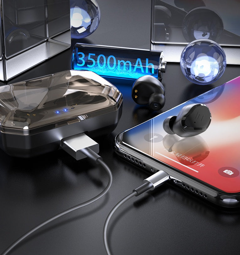 JMT-627786 Otis TWS-s8plus In-Ear True Wireless Bluetooth Headset with IPX7 Waterproof Rating