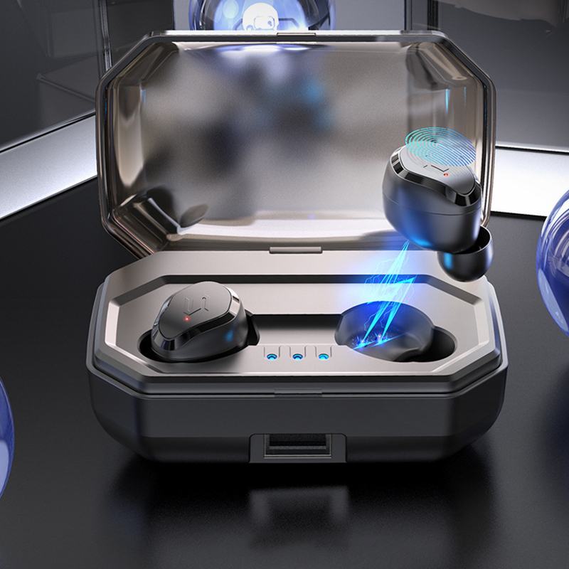 JMT-627786 Otis TWS-s8plus In-Ear True Wireless Bluetooth Headset with IPX7 Waterproof Rating