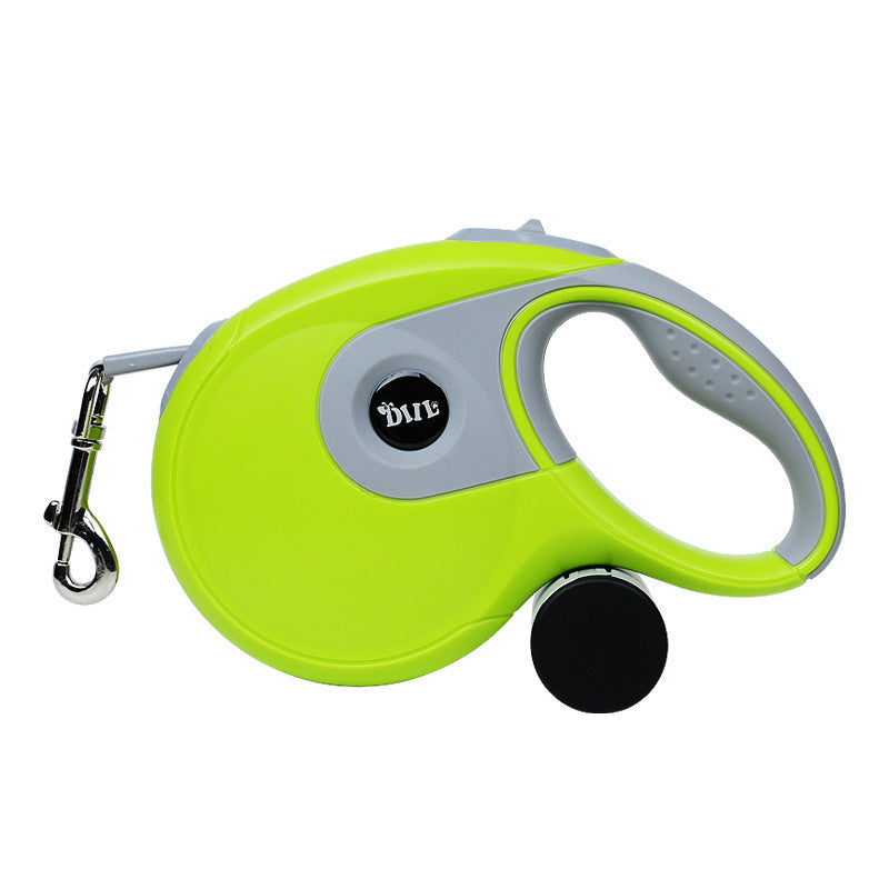 JMT-627786 Retractable Dog Leash with One-Button Lock and Soft Grip Handle, 3M & 5M Length Options