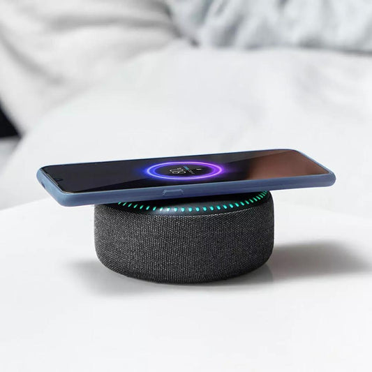 JMT-627978 Wireless Charger and Bluetooth Speaker with White Noise Functionality, 20W Max Output