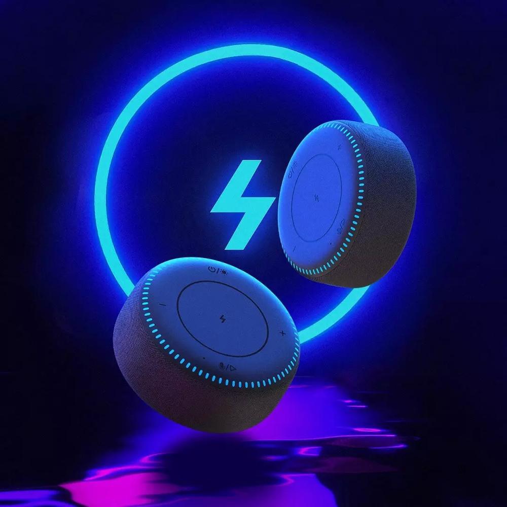 JMT-627978 Wireless Charger and Bluetooth Speaker with White Noise Functionality, 20W Max Output