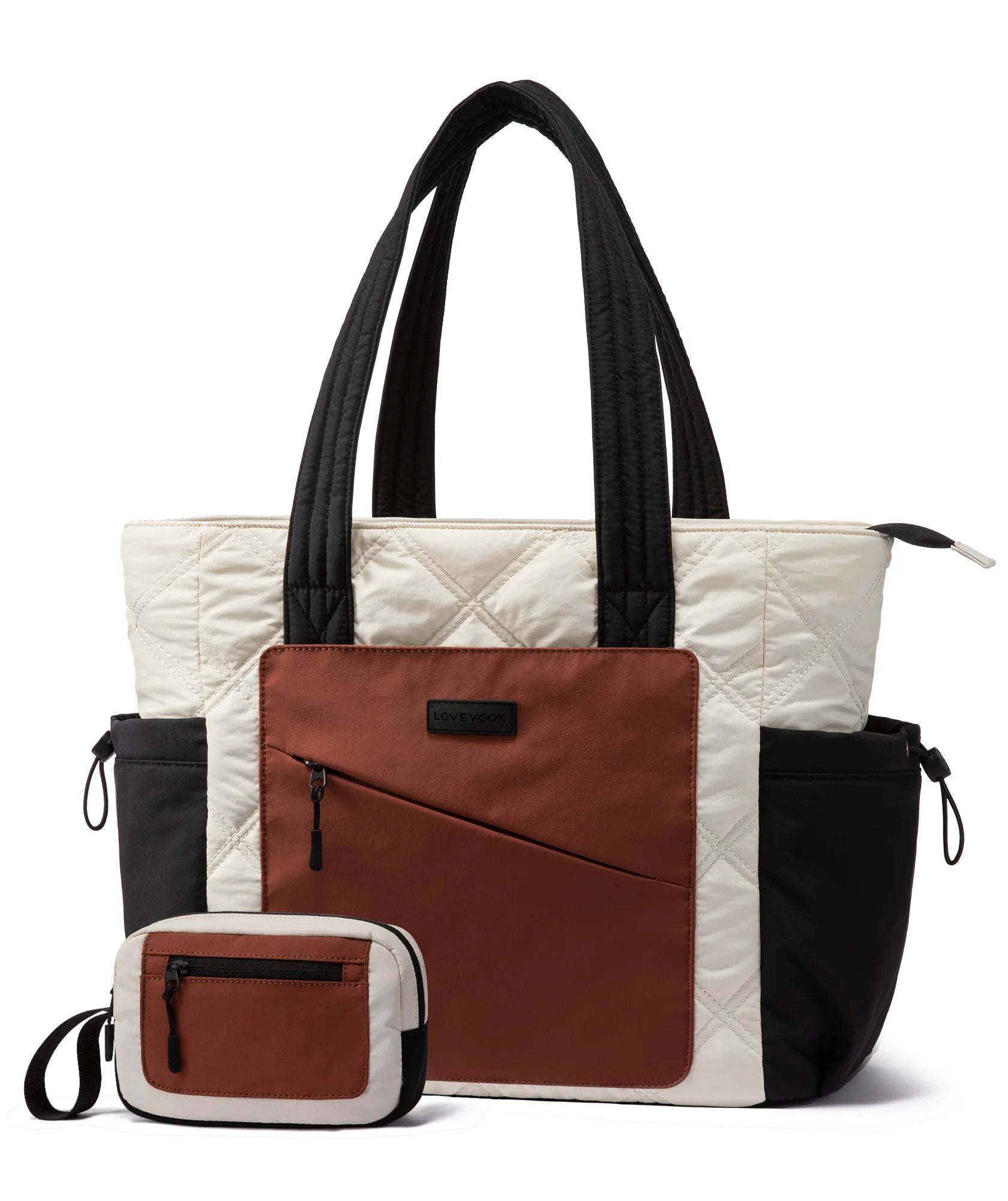 JMT-628106 Stylish 15.6 in Laptop Tote Bag for Work and Travel - Organized Folding Design