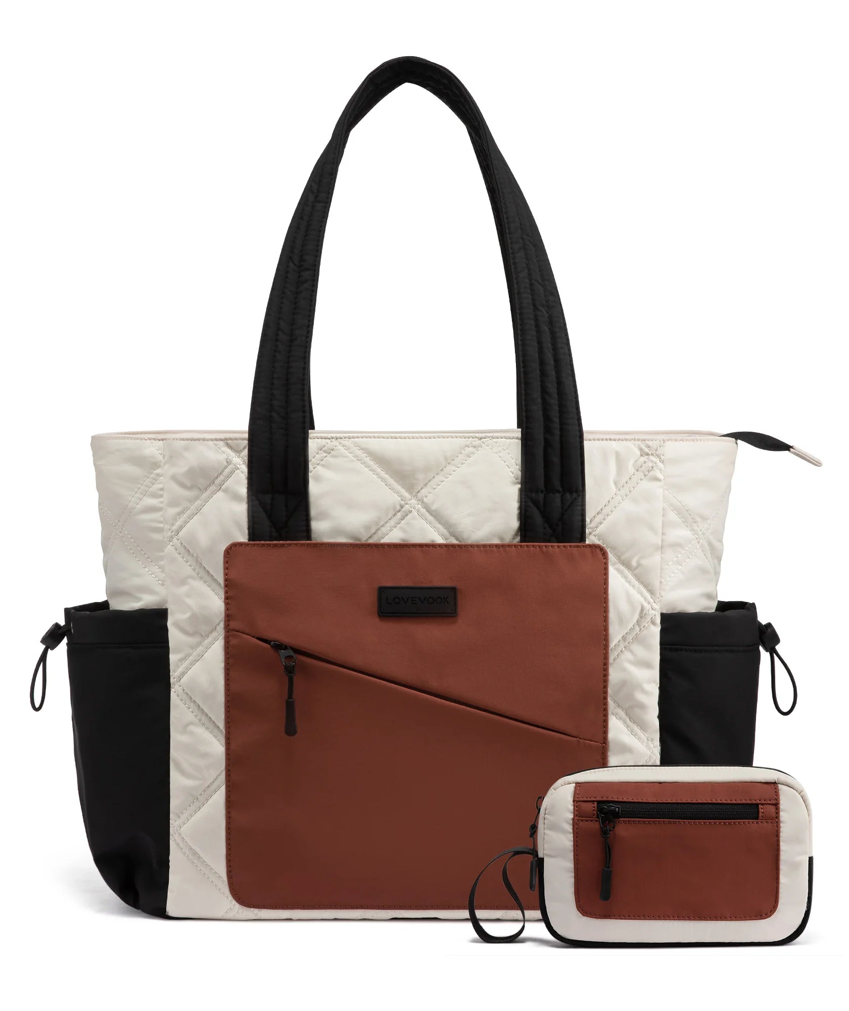 JMT-628106 Stylish 15.6 in Laptop Tote Bag for Work and Travel - Organized Folding Design