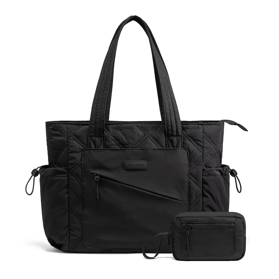 JMT-628106 Stylish 15.6 in Laptop Tote Bag for Work and Travel - Organized Folding Design