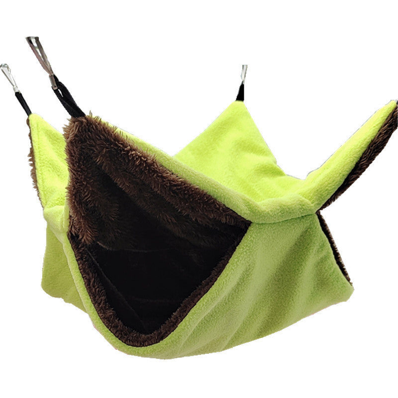 JMT-628298 Cozy Plush Warm Nest for Small Pets with Metal Clips - Available in Two Sizes
