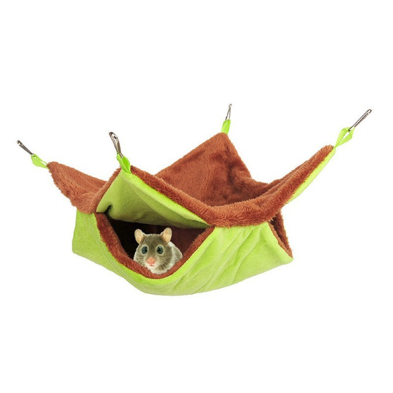 JMT-628298 Cozy Plush Warm Nest for Small Pets with Metal Clips - Available in Two Sizes