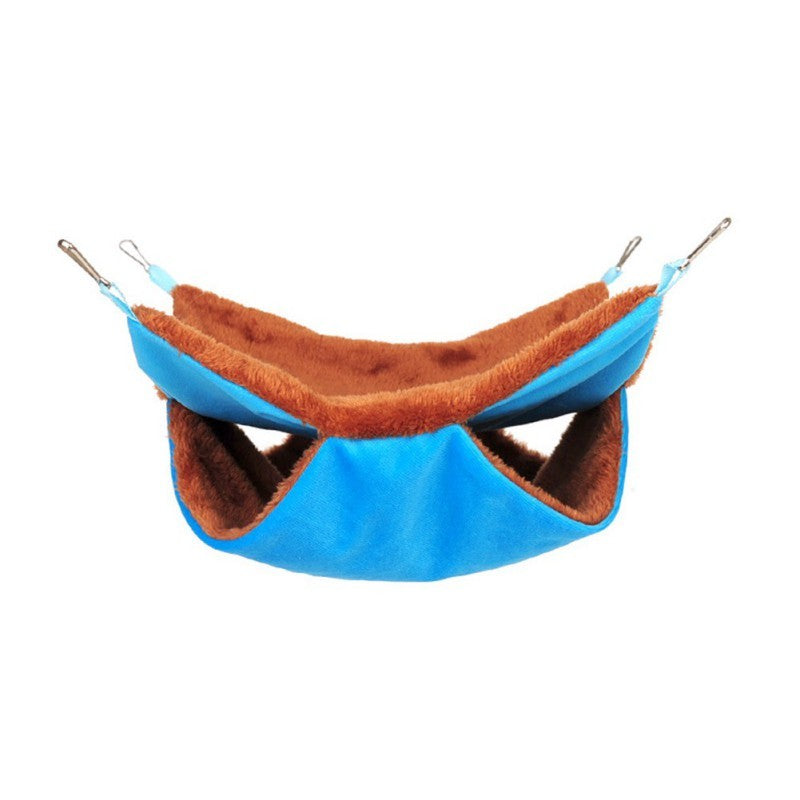 JMT-628298 Cozy Plush Warm Nest for Small Pets with Metal Clips - Available in Two Sizes