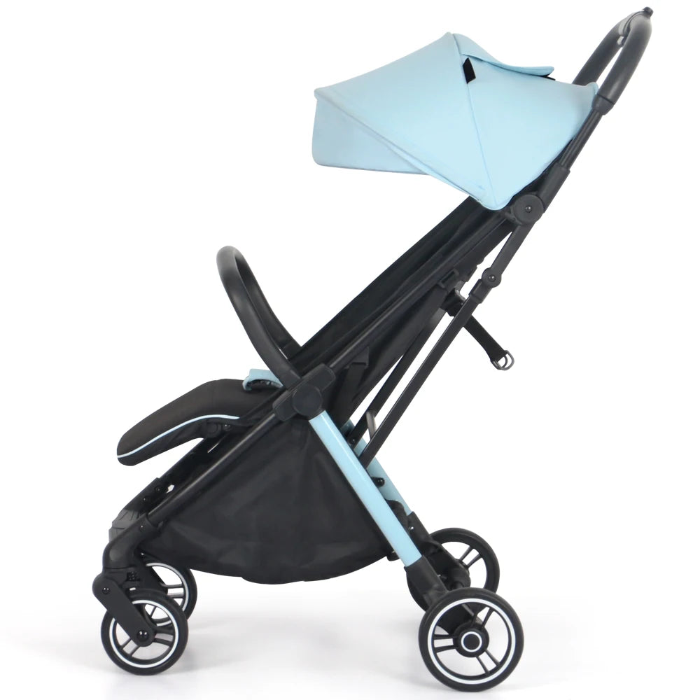 JMT-628298 Lightweight One-Hand Folding Aluminium Frame Stroller Baby Carriage Pushchair