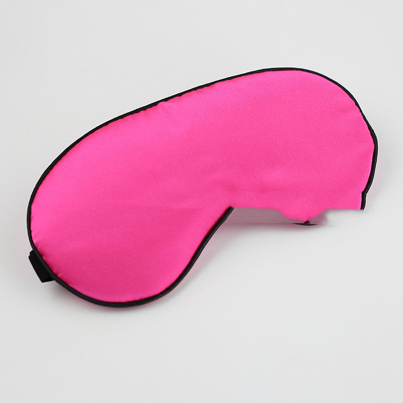 JMT-628426 Silk Sleep Eye Mask with Padded Shade for Travel and Relaxation