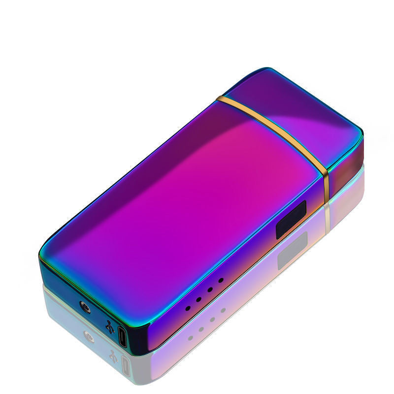 JMT-628618 Creative Fingerprint Sensor Unlocking Lighter with LED Light - Unique Gift for Boys